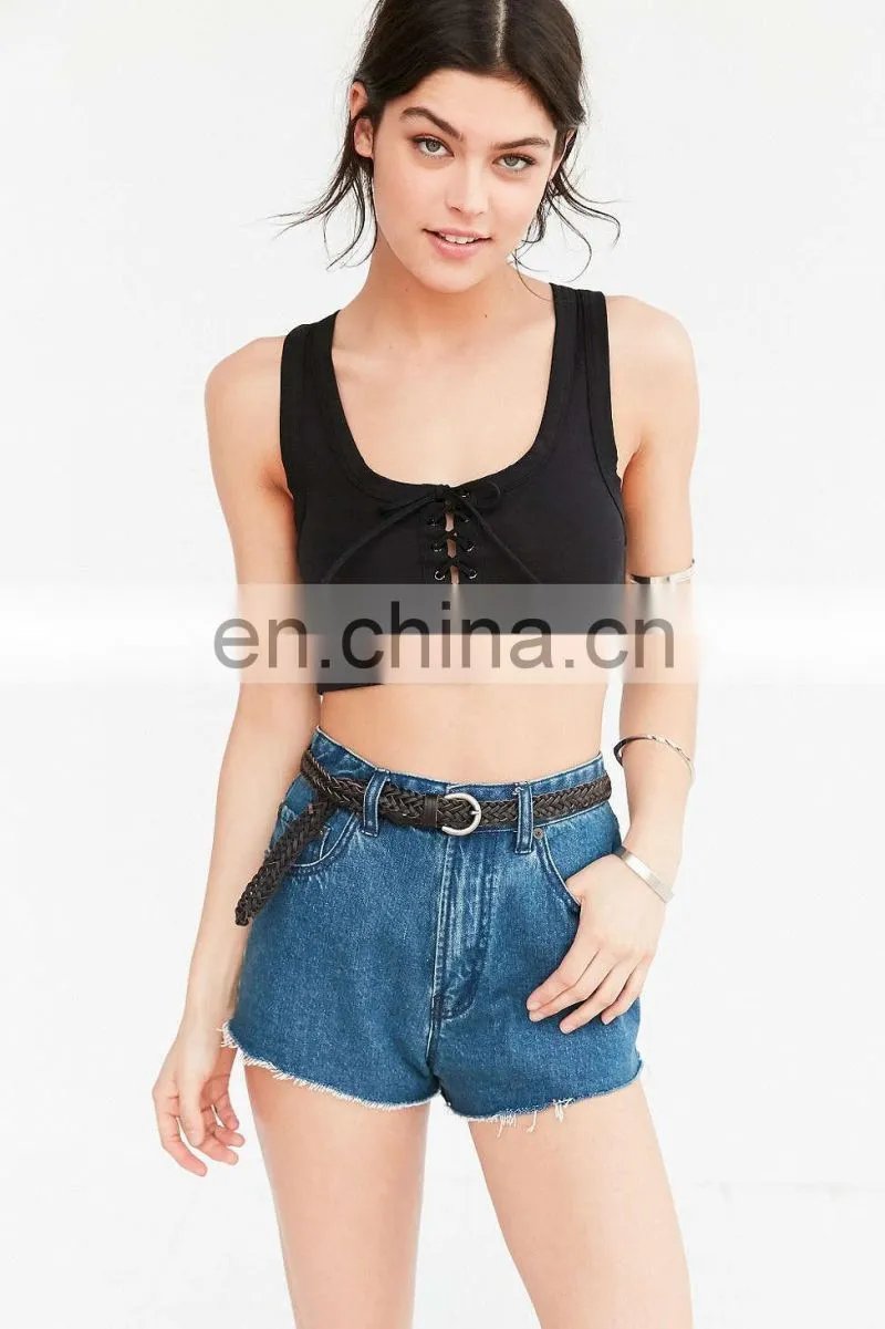 2016 New Design Fashion woman leather Chella Fringe Vests for women, Black color