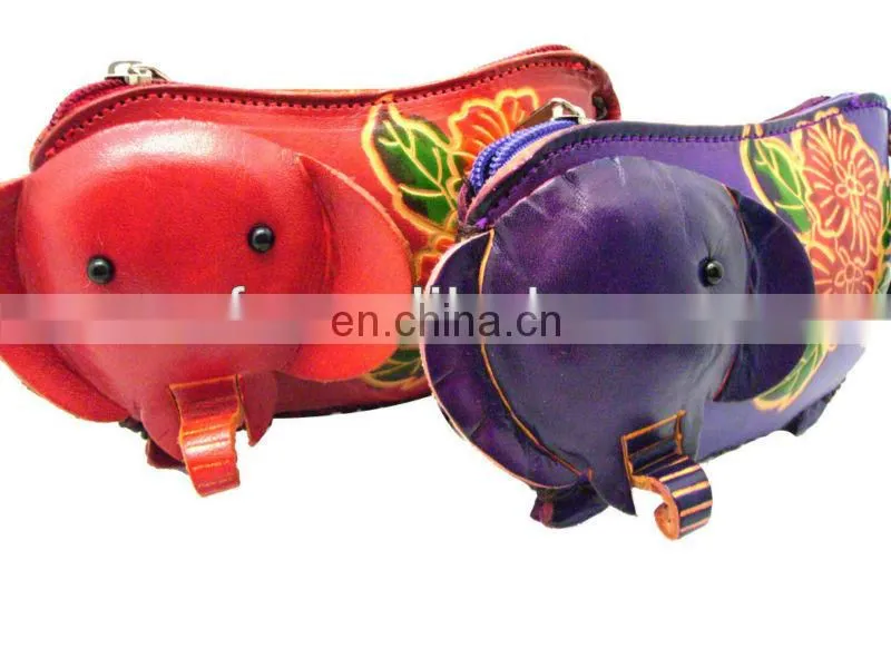 promotional pig coin purse wholesale women genuine leather coin purse MCP-0097