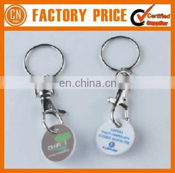 Promotion Custom Plastic Trolley Coin