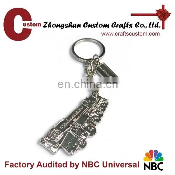 2016 High Quality Moon kiss souvenir metal keychain as gifts