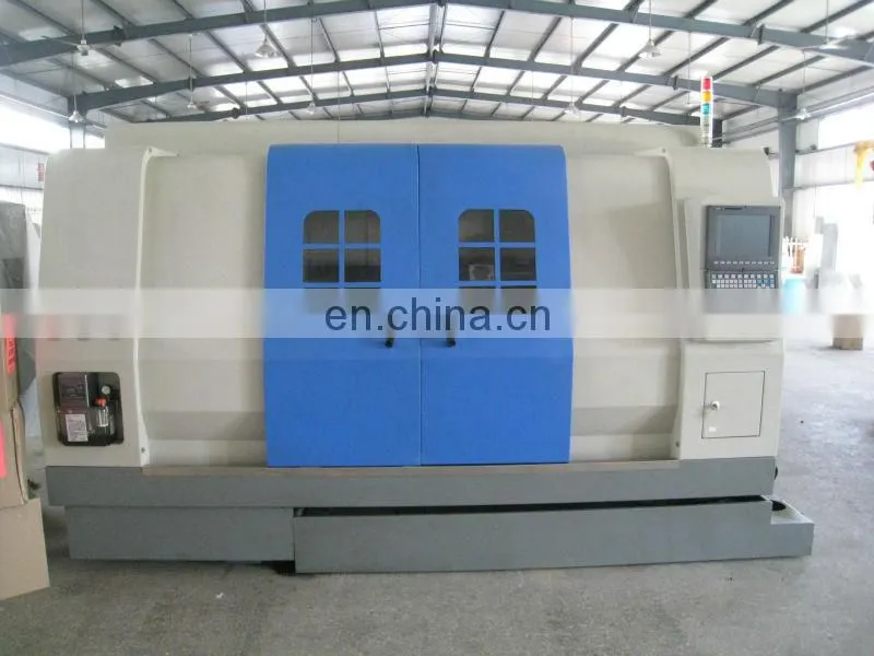 CNC550A high precision twin spindle cnc lathe milling center
