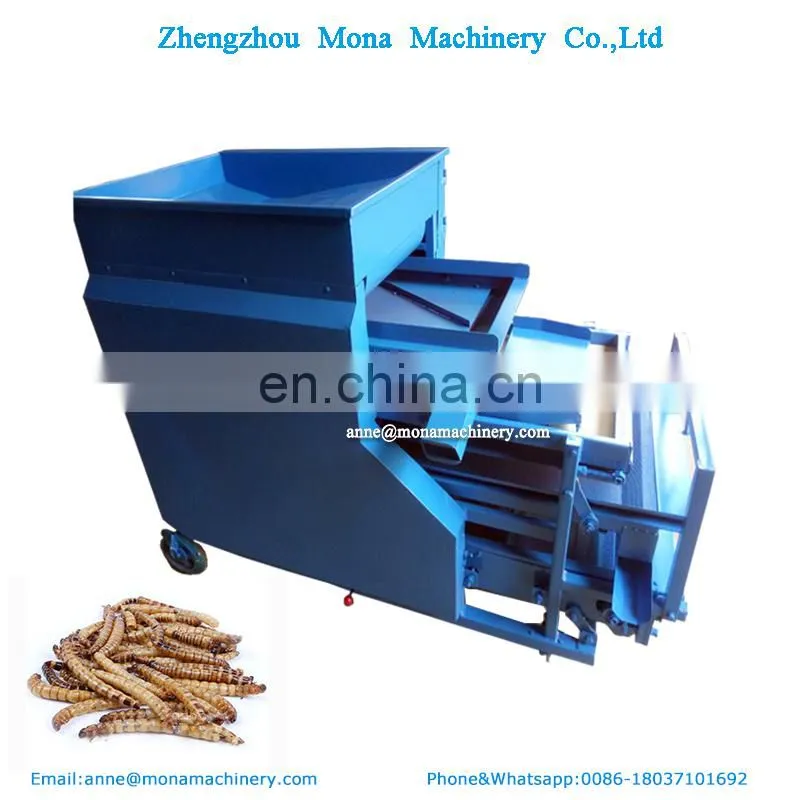 Multifunctional Mealworms Machine to Separate /Small Worm Tenebrio molitor Selecting Machine