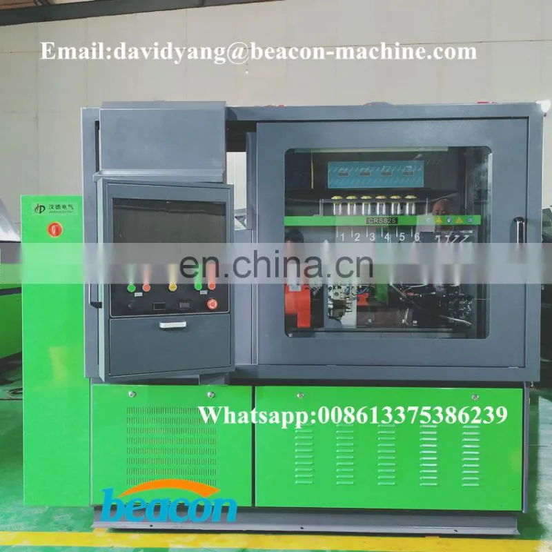New and high-tech product CR825 common rail electronic unit diesel injector pump test equipment