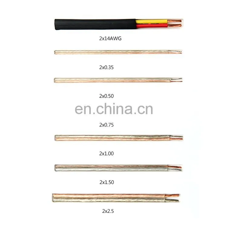 12 18 20 AWG Audio line 2 4 6 8 core conductor using 99.99% high purity OFC oxygen free copper Speaker Cable