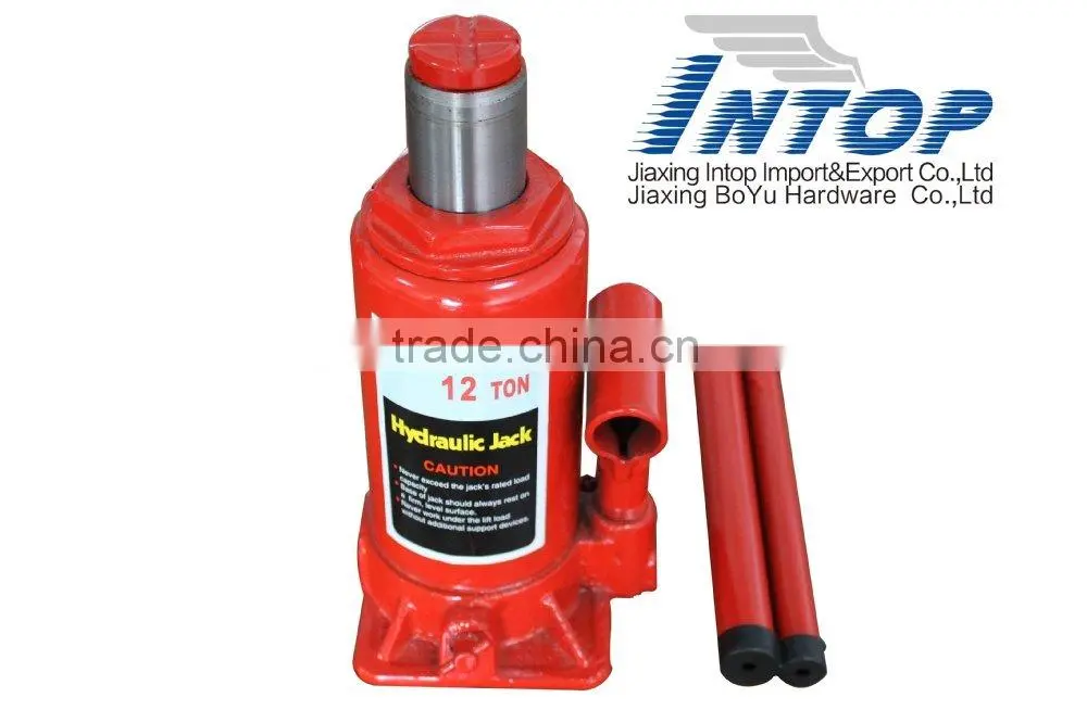 High quality low price 12Ton hydraulic bottle jack