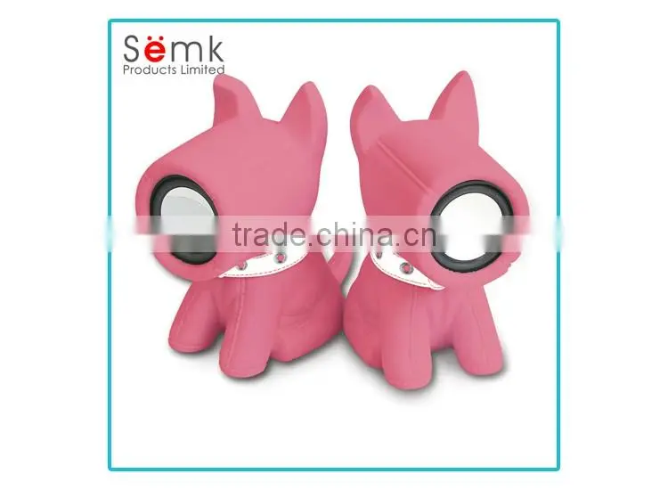 Semk factory built in speaker amplifier module cute dog amplifier speaker