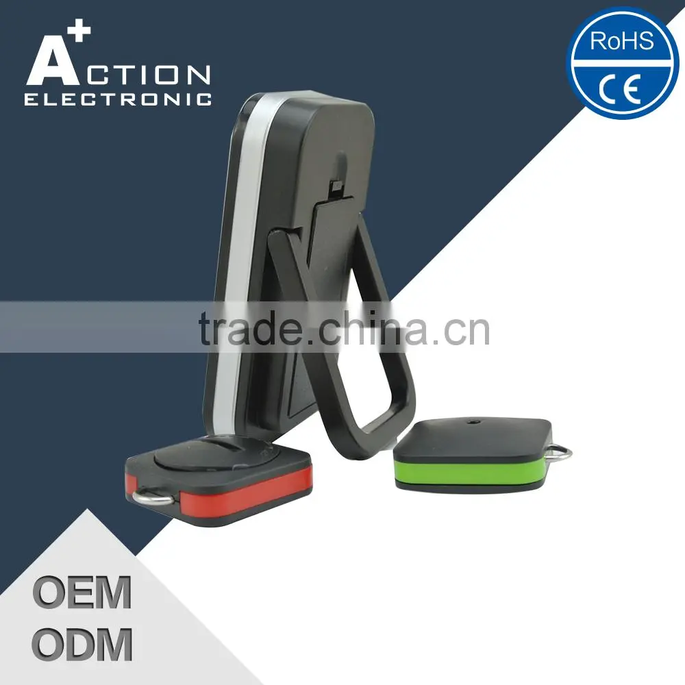 wireless key finder with 2 receivers