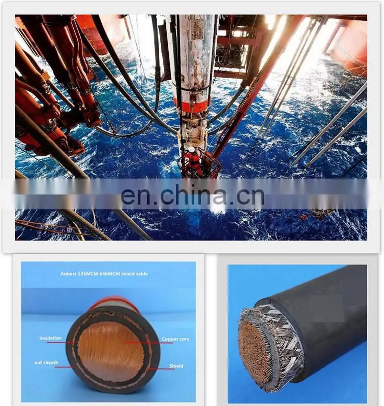 BP ORNM 2000V 550MCM shield cable for oil platform