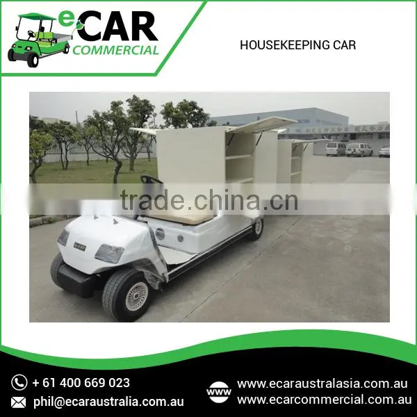 Mass Dealer Exporting Housekeeping Electric Cart at Affordable Price