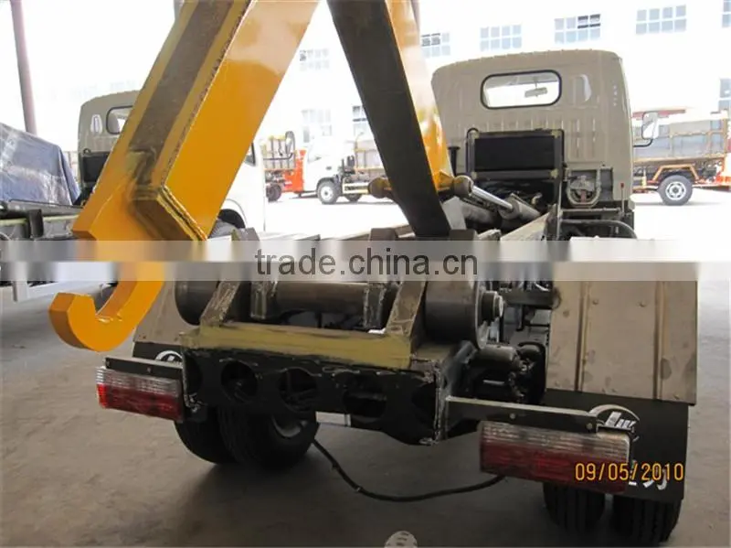 small roll off garbage truck