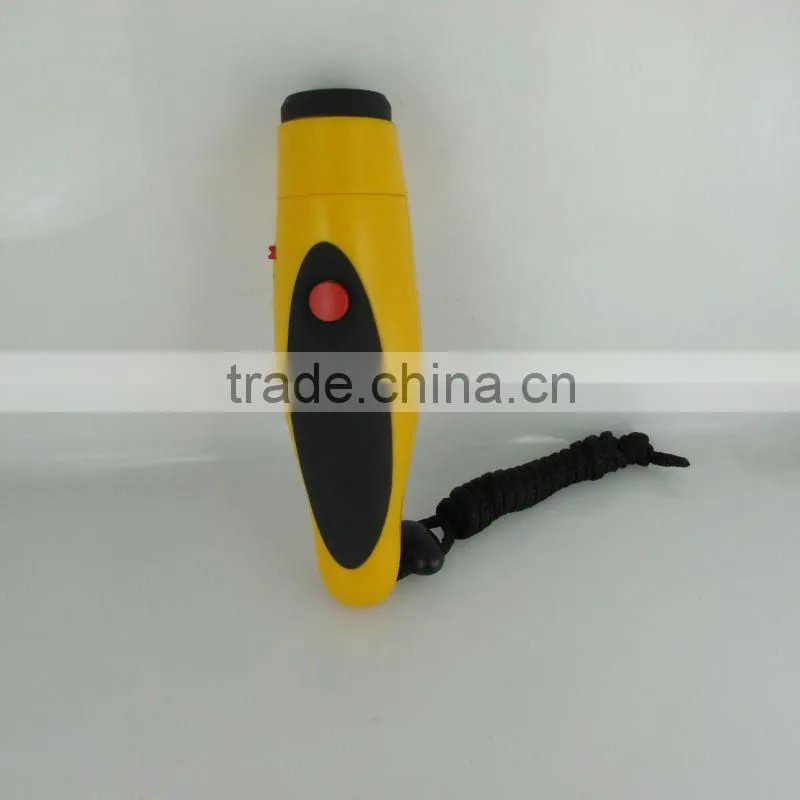 Professional colorful plastic emergency whistle