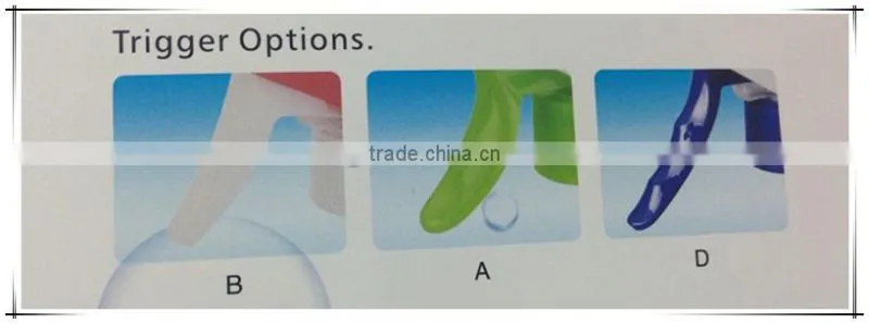 new design plastic trigger sprayer trigger