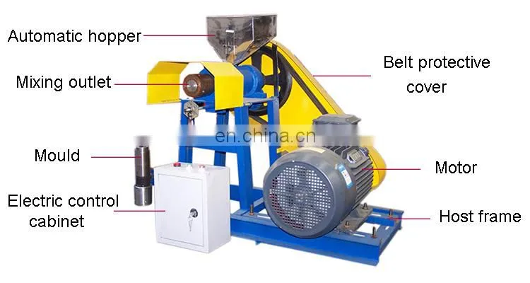 Small Business Mini Puffed Corn rice Snacks Food Extruder machine