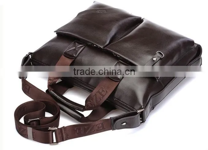 hot sale high quality leather computer bag