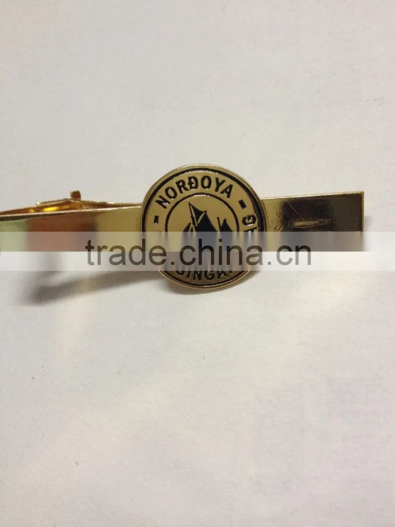 Custom tie clip/ metal printing tie clip/cheap tie clips/the pin glory