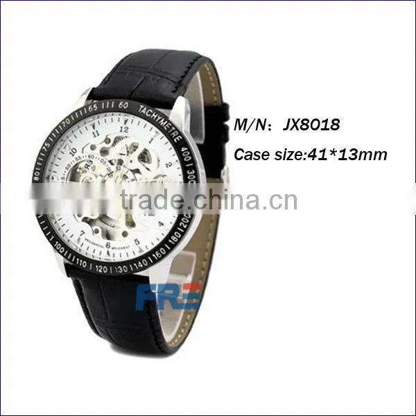 japan movt watches automatic transparent mechanical watches