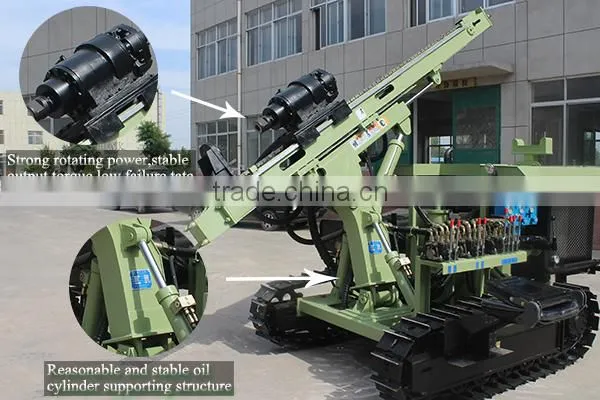 HF130Y crawler type water well drilling rig