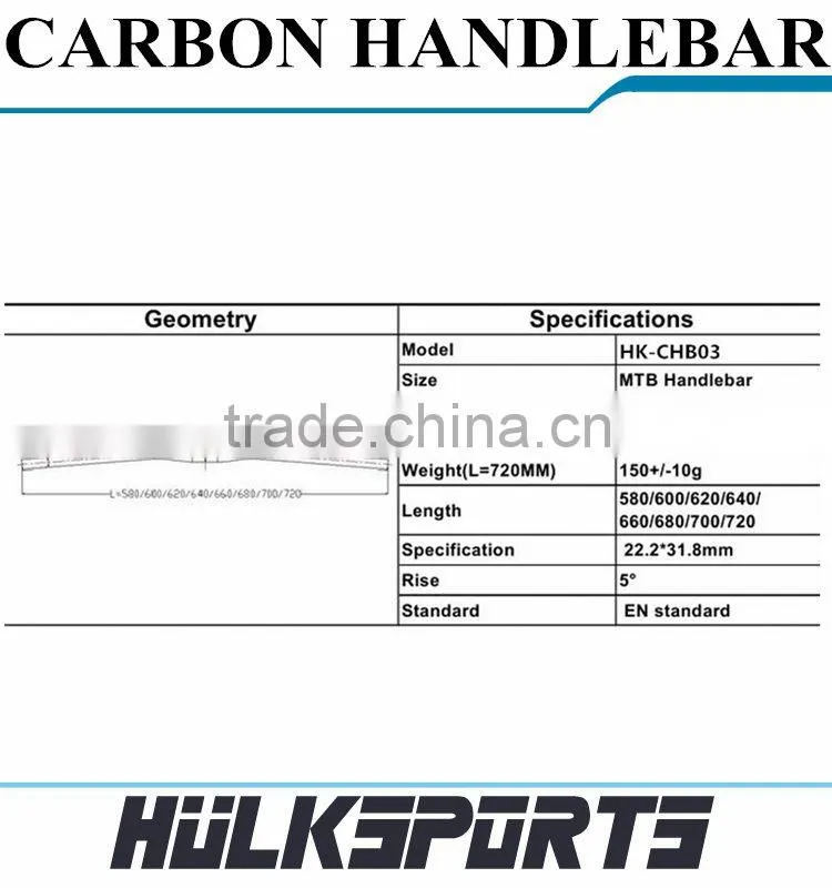 NEW Design Carbon handlebar Glossy Matte Surface 3K UD Carbon Bicycle MTB Bicycle Handlebar
