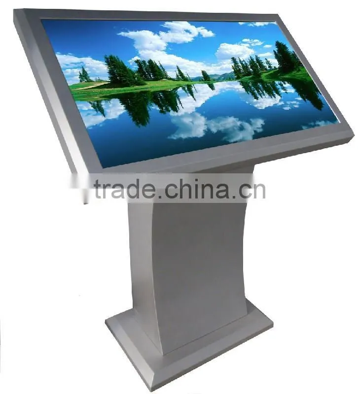 Q-Easy 32 inch Floor Standing Indoor Bank/Hotel/Restaurant Digital Signage Player