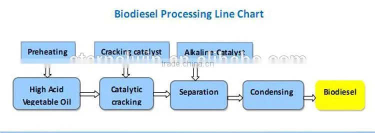 high yield efficiency 20t biodiesel plant biodiesel machine small biodiesel processor