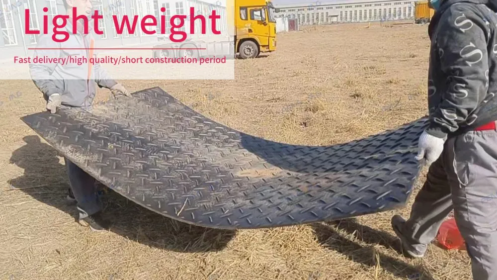 Lightweight Subgrade Mats – New Light-duty Road Construction Material for Field Engineering Projects