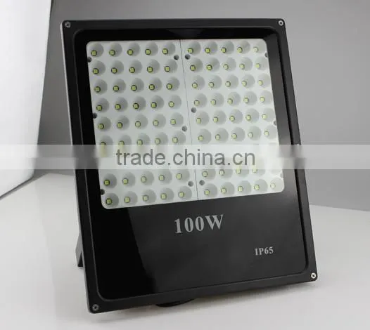 100 watts with Lens small beam angle high brightness led flood light