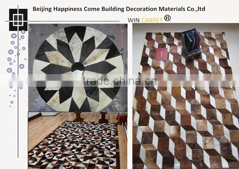 Patchwork Cowhide Carpet