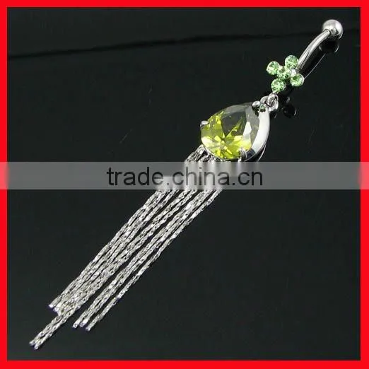 fashion belly ring navel piercing jewelry