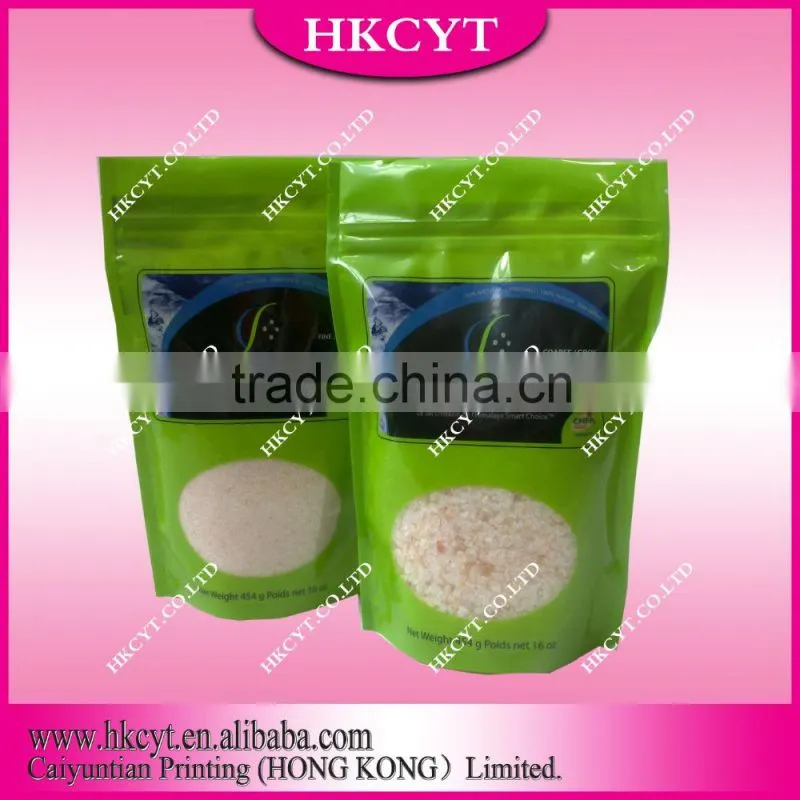 plastic zipper bag for food packaging