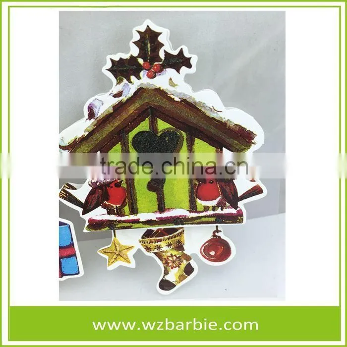 Removable Self-adhesive 3D wall sticke,room or party decoration for Christmas