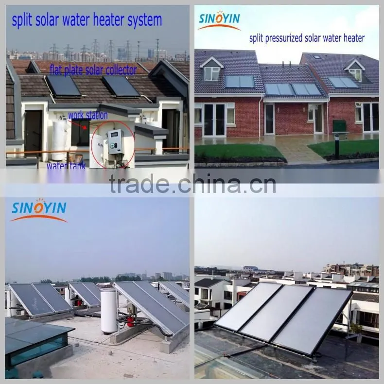 solar panel hot water system for household, hotel, school, chermical use