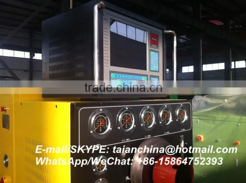 yellow color High quality and low price NT3000 TEST BENCH FOR INEJCTOR AND PUMPS