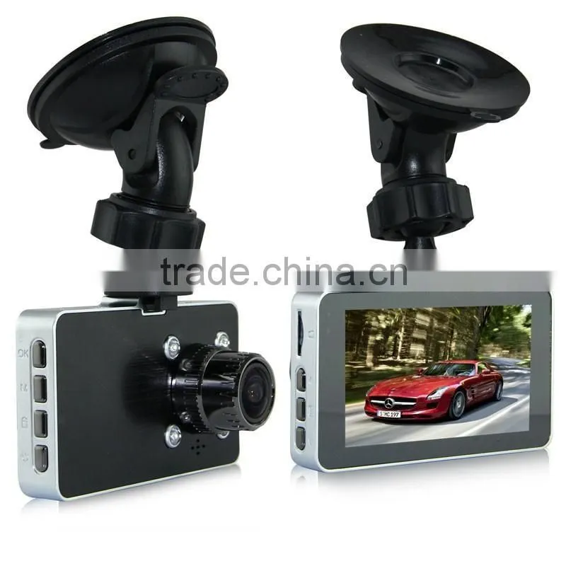 G2W Car DVR 1080P Full HD 30FPS Camera 3.0" Screen 140 Degree Wide Angle G-sensor Video Recorder Metal Shell