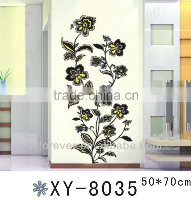 Hot sale wall sticker flower,wall pictures flowers