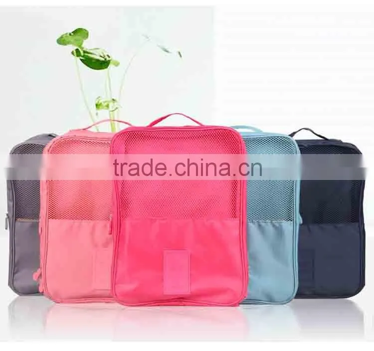 2015 fashion wholesale shoe and bag set hanging shoe bag