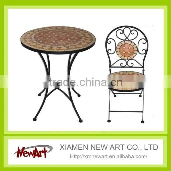 Metal outdoor mosaic furniture, mosaic furniture designs