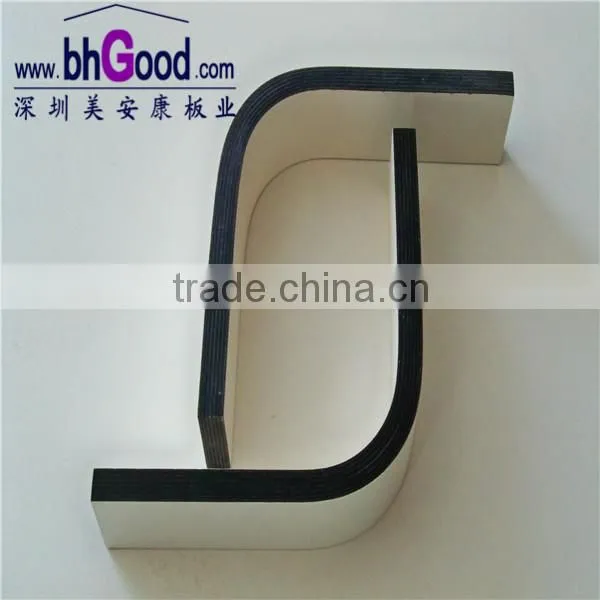 black core compact postforming laminate CNC