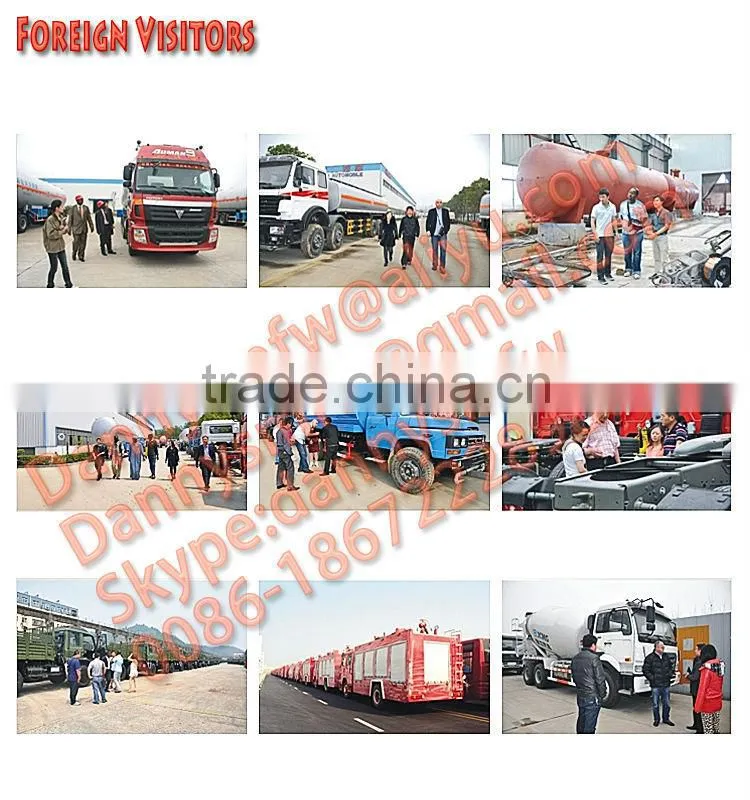 FOTON long road cleaning car automobile sweeper truck for sale