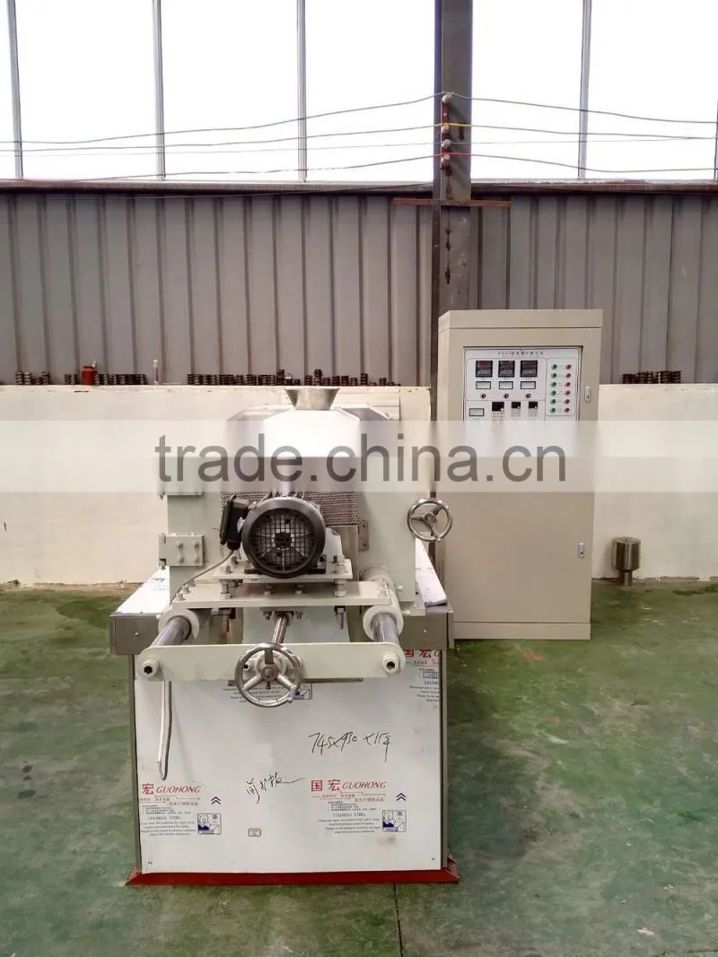 (Skype/Wechat: hnlily07) Double Screws Snacks Food Extrusion Machine