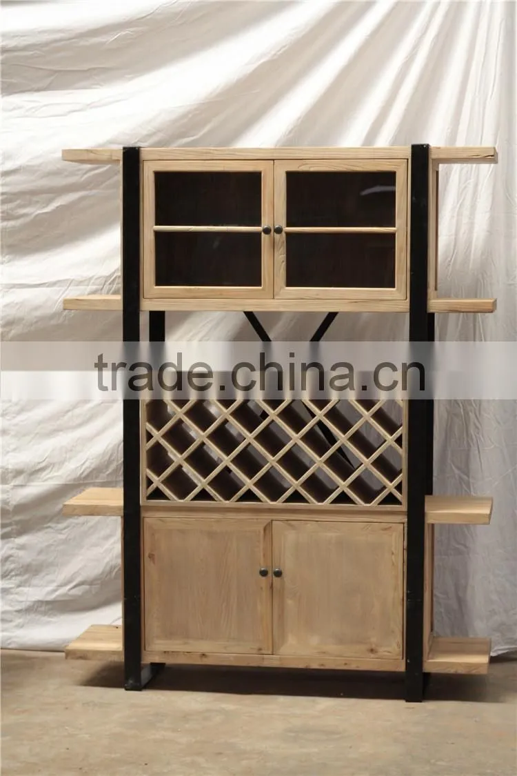 recycle wood dinning room cabinet/ wine cabinet