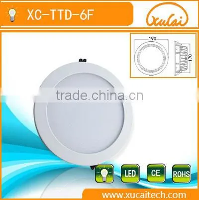 wholesale positive light Luminous evenly 230v 18w led downlight