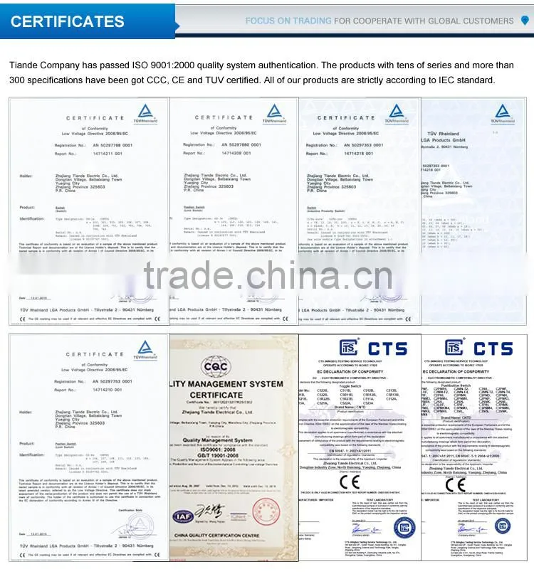CNTD Good Products Tab Terminal Waterproof Oiltight Toggle Switch c513B