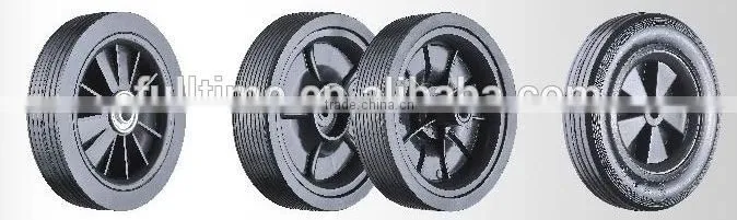 ROHS/PAHS Standard,Rubber Wheel, Solid rubber wheel, Semi-Pneumatic wheel