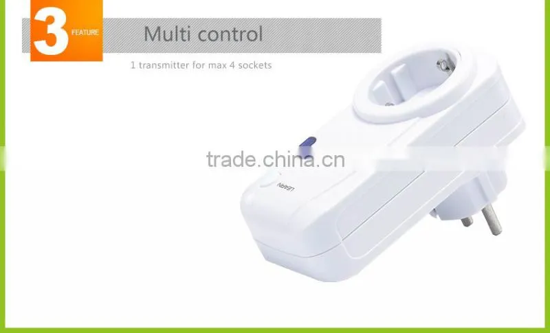 press button home automation system wireless remote control switch socket
