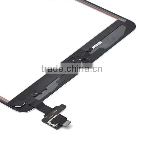 For Black Ipad Mini Front Panel Touch Glass Lens Digitizer Screen Replacement Parts