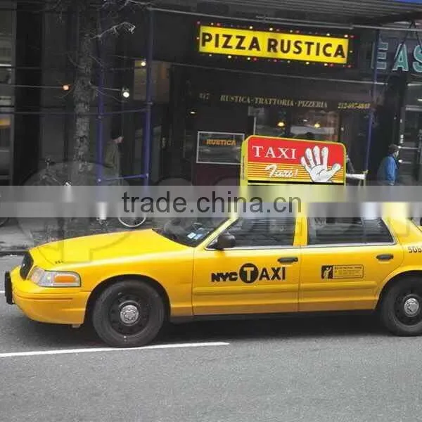 high brightness led taxi/car display/message of new electronic display