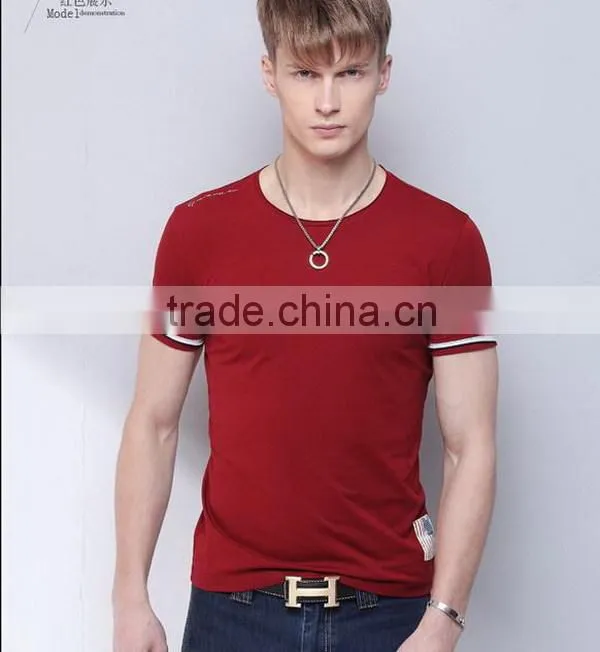 Super quality classical dip dye men's short sleeve polo