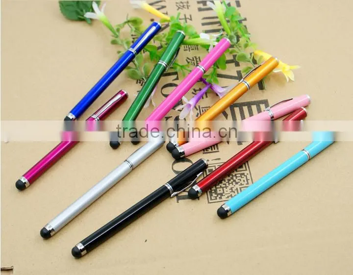 2016 Mini stylus pen , colorful stylus touch pen, metal pen