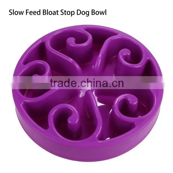 Homdox Pet Fun Feeder Slow Feed Bloat Stop Dog Bowl AM002701