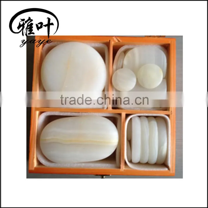 Wholesale Engraved Stones with Engraved Inspirational Words for Face Massage Stones